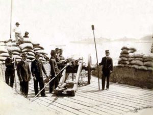 Guarding Rio from the Navy in 1894