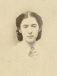 Fanny Seward tended her ailing father. She died of tuberculosis a year and a half later