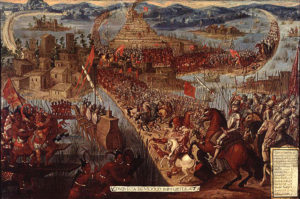 Spanish conquests in painting from the second half of the 17th century